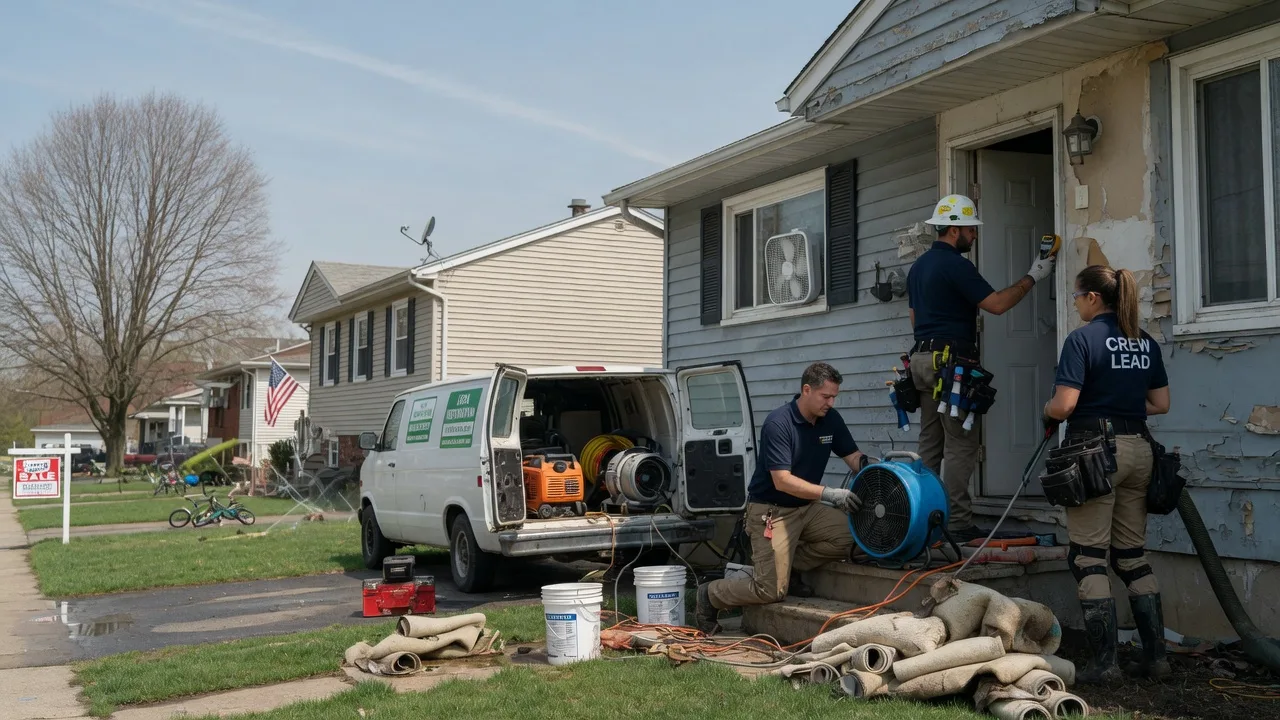 Flood Cleanup in Dundee, OH near me